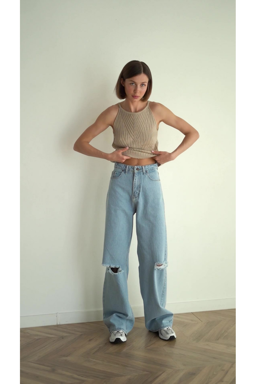 Майка 4103 Бежевый