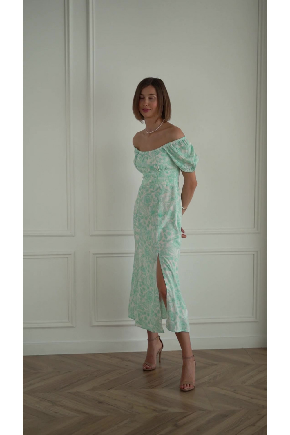 Платье 6651 Мята