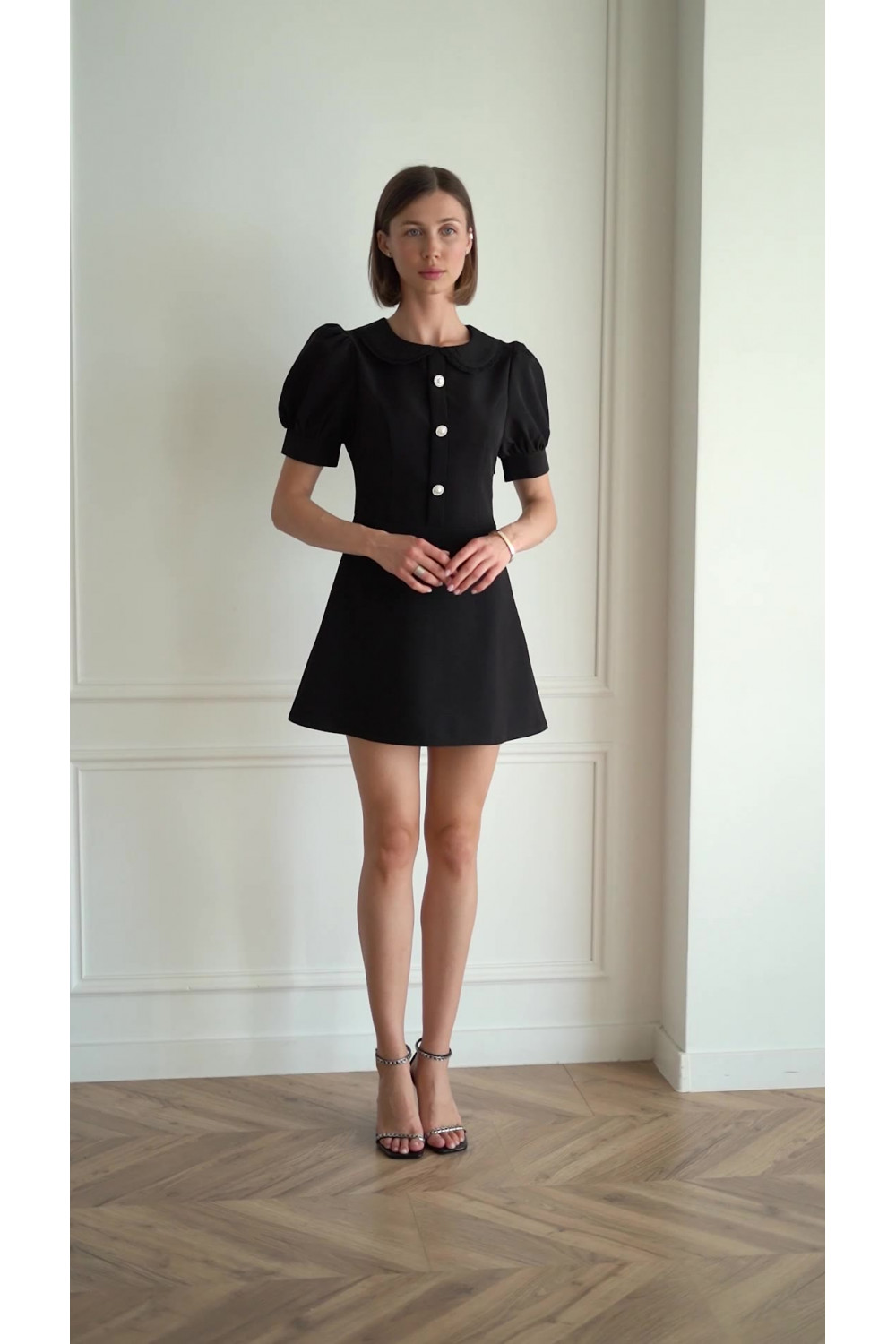 Платье 6674 Черный