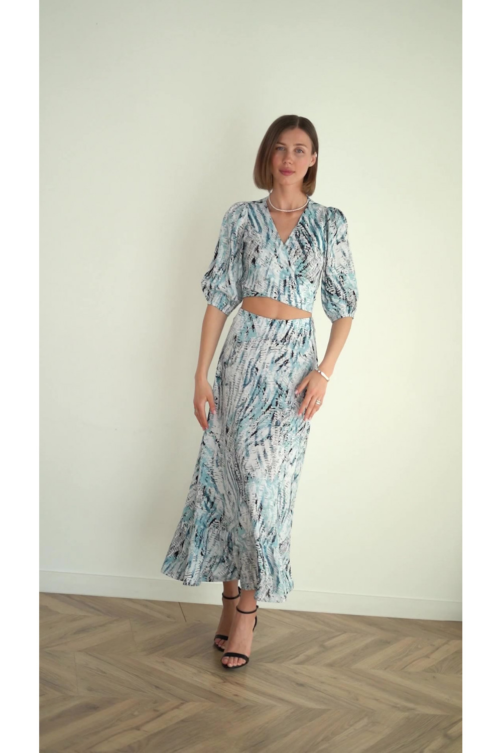 Костюм 6681 Бирюзовый