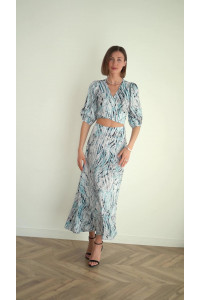 Костюм 6681 Бирюзовый