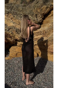 Пляжное платье 4100 Черный