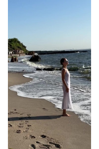 Пляжное платье 4100 Белый