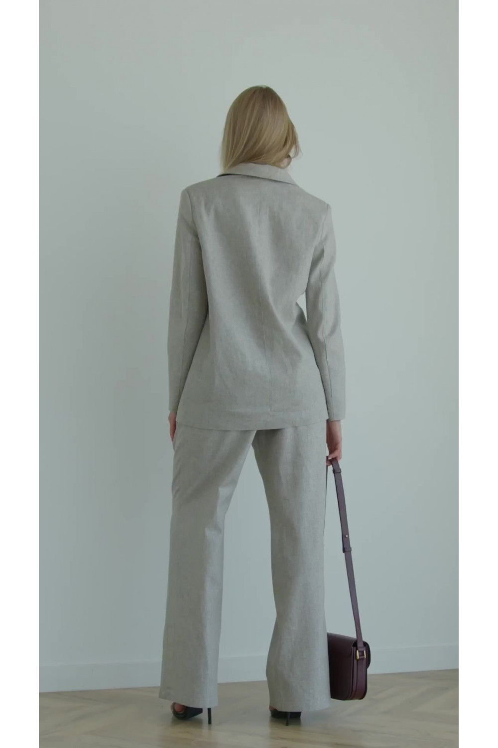 Брюки 6629 Серый