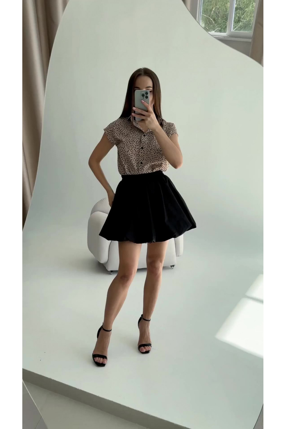 Юбка 6687 Черный