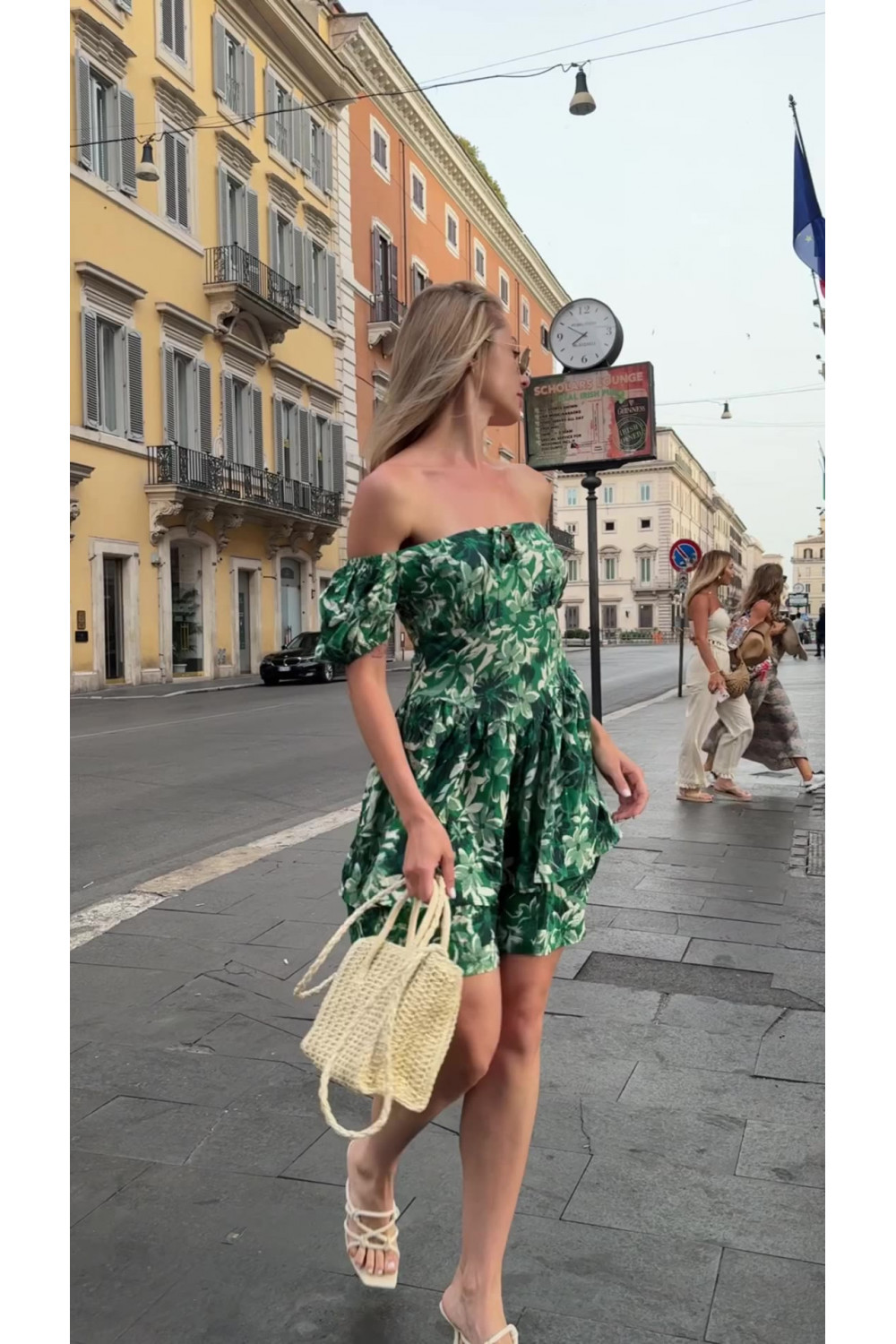 Платье 6697 Зеленый