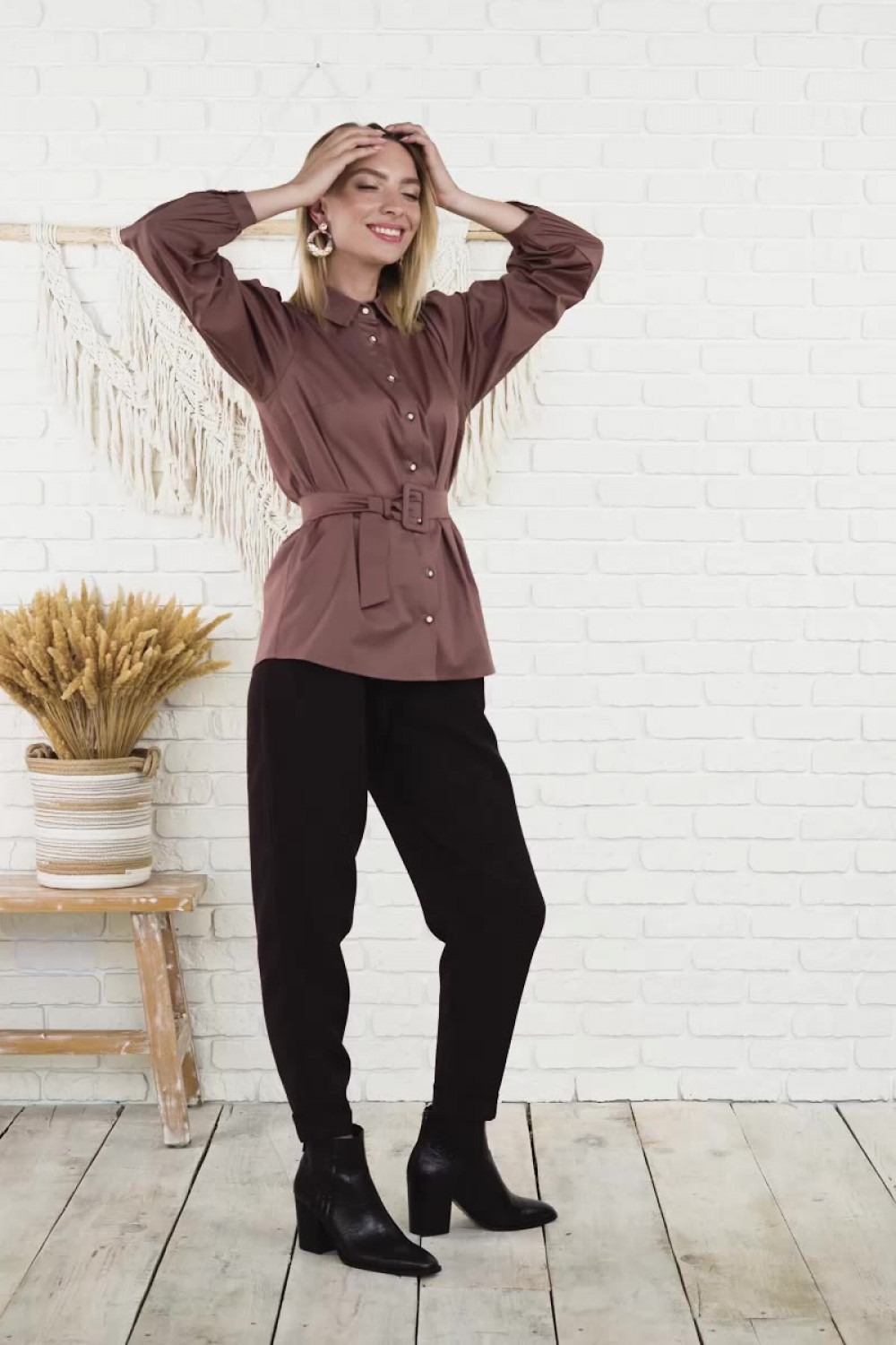 Блуза 5901 Мокко