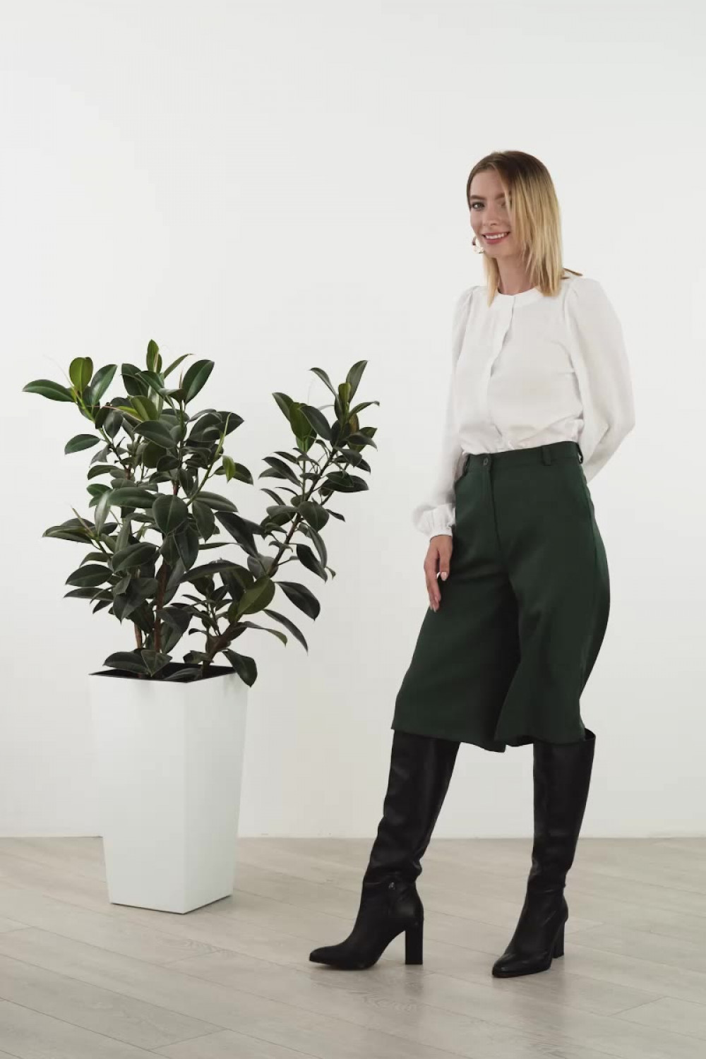 Шорты 5916 Темно-зеленый