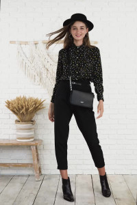 Блуза 5912 Черный