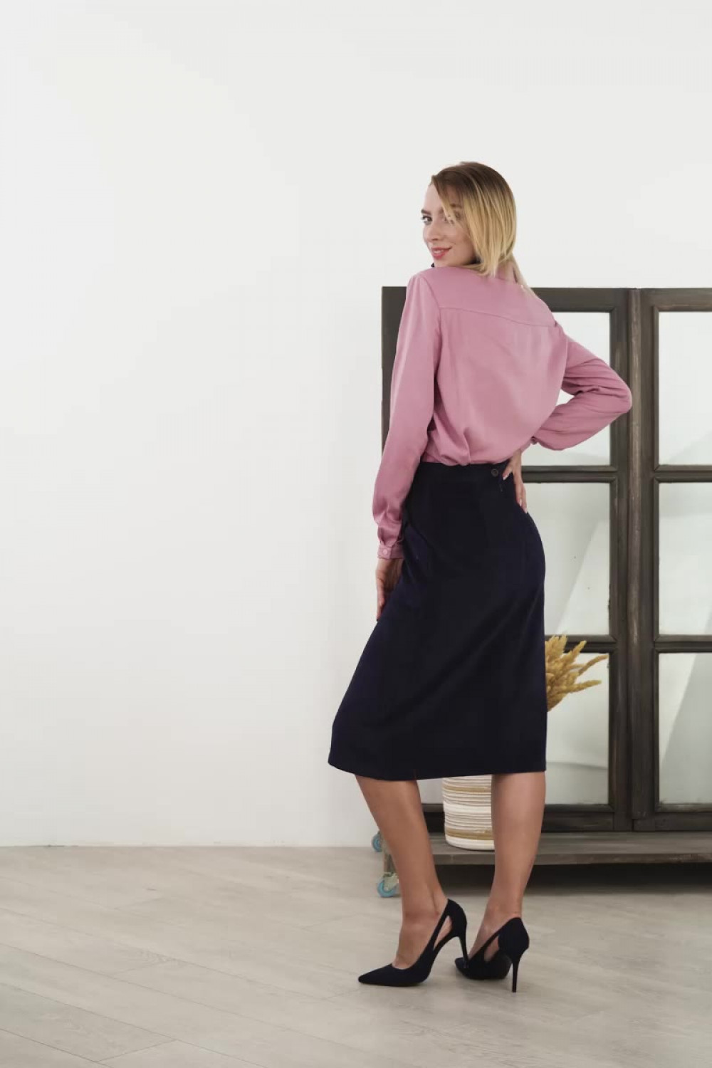 Юбка 5903 Синий