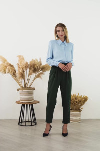 Брюки 5906 Темно-зеленый