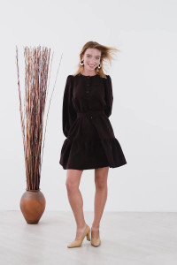 Платье 5920 Шоколад