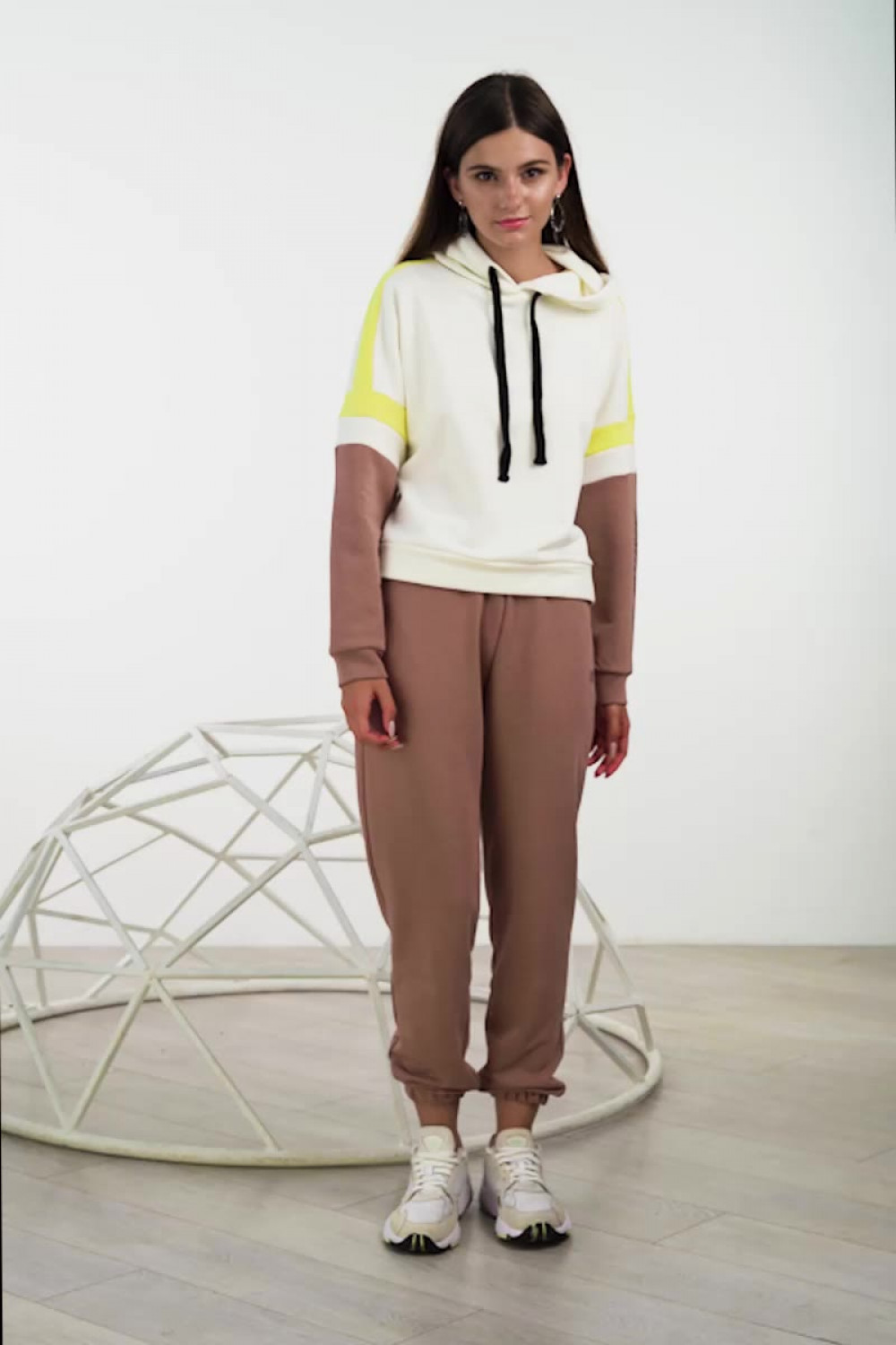 Штаны 5923 Бежевый