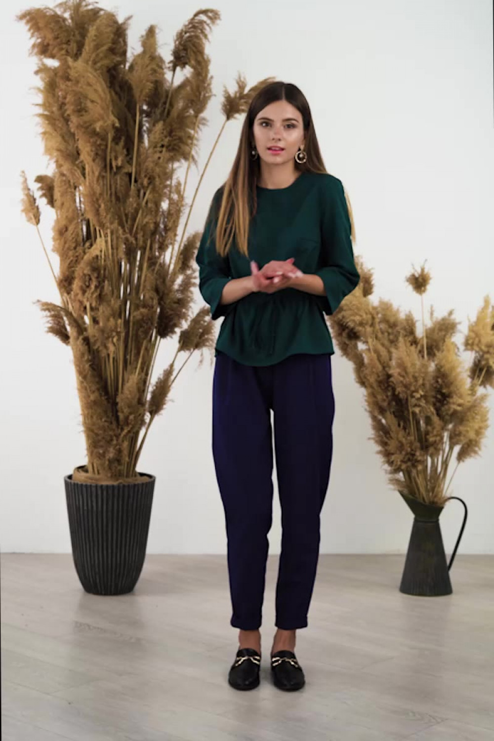 Брюки 5927 Темно-синий