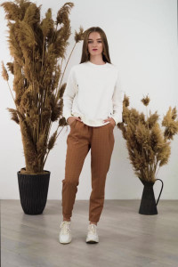 Свитшот 5932 Молочный