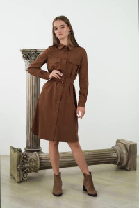 Платье 5939 Каштановый