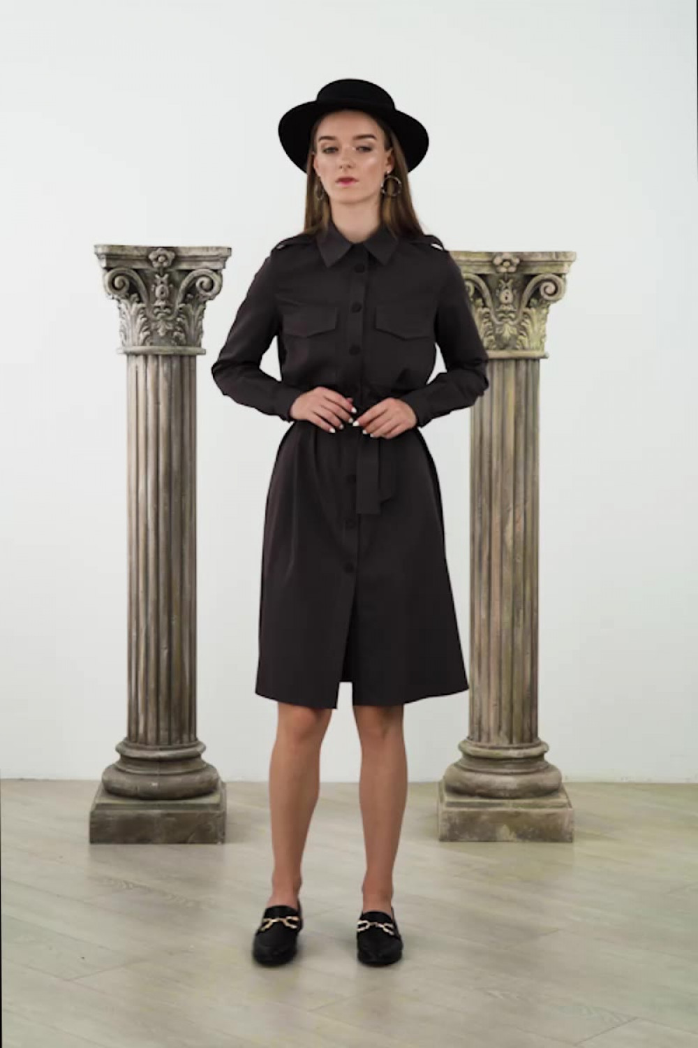 Платье 5939 Графит