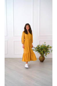 Платье 6005 Желтый