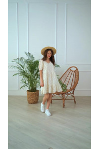 Платье 6014 Молочный