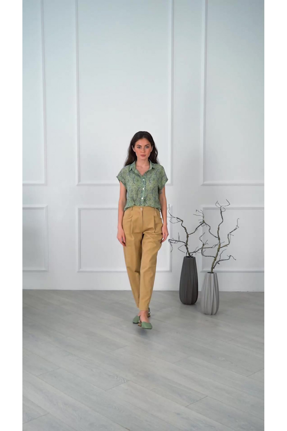 Брюки 6022 Песочный