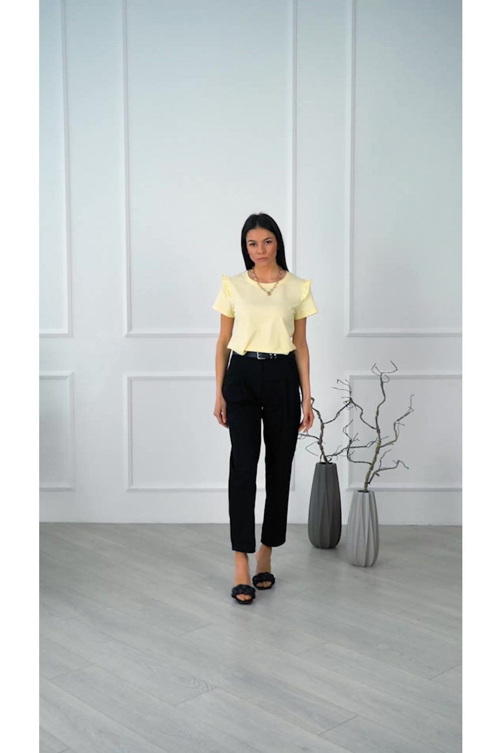 Футболка 6028 Желтый