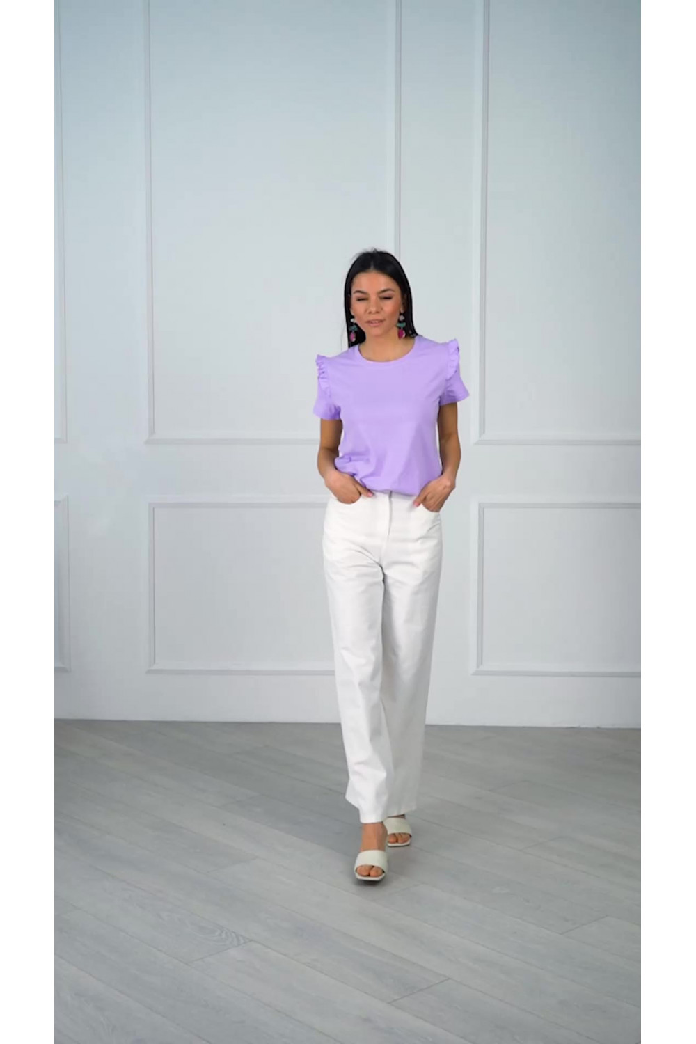 Футболка 6028 Лиловый