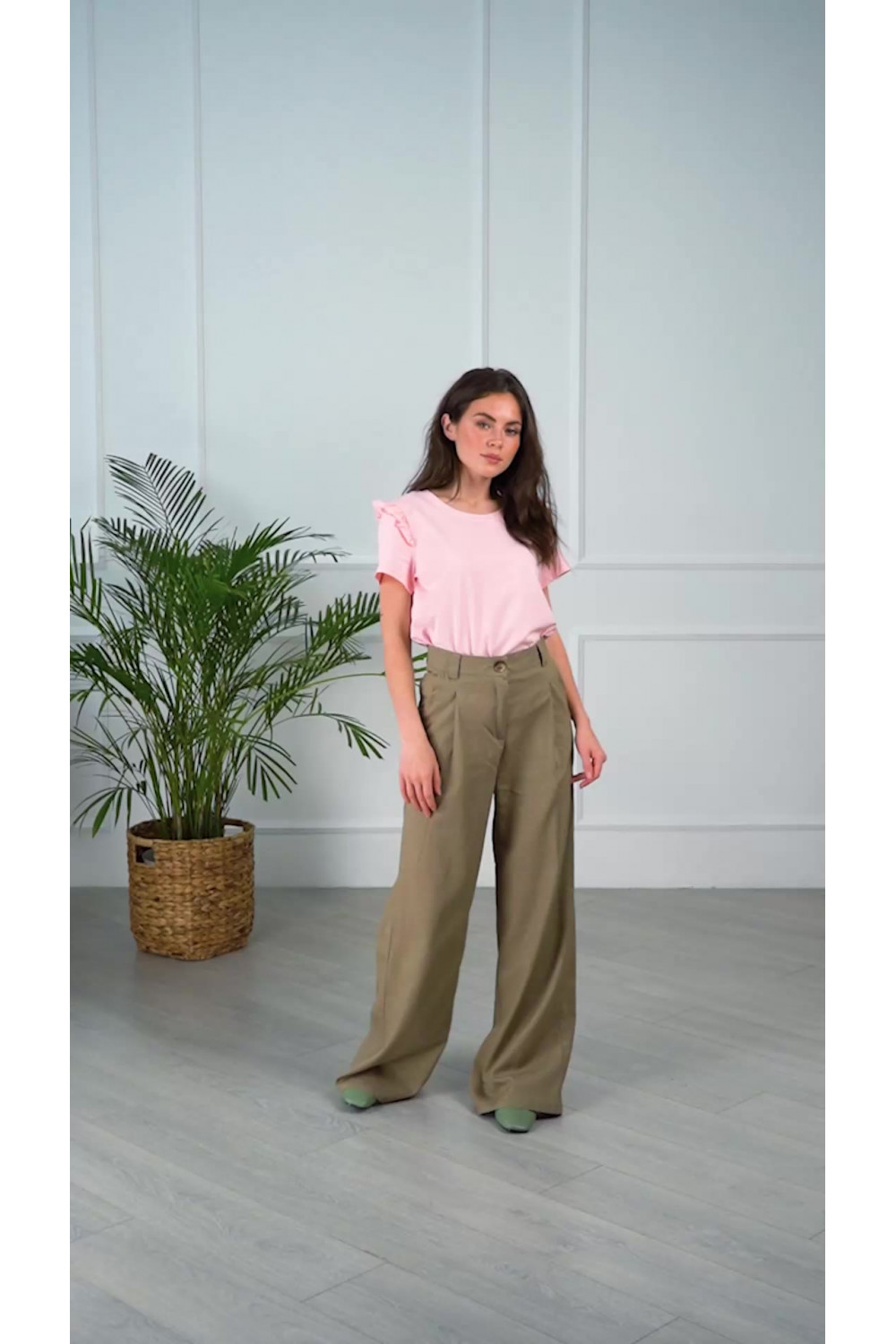 Футболка 6028 Персиковый