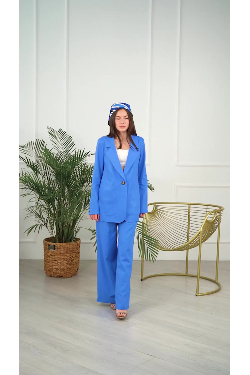 Брюки 6034 Деним