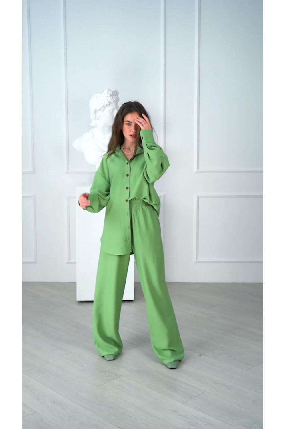 Костюм 6044 Оливковый