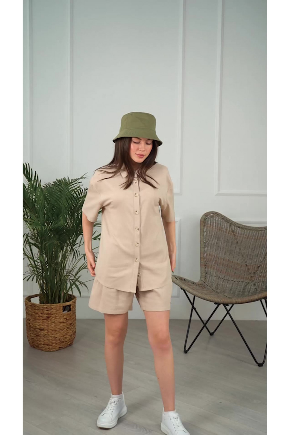 Костюм 6070 Бежевый