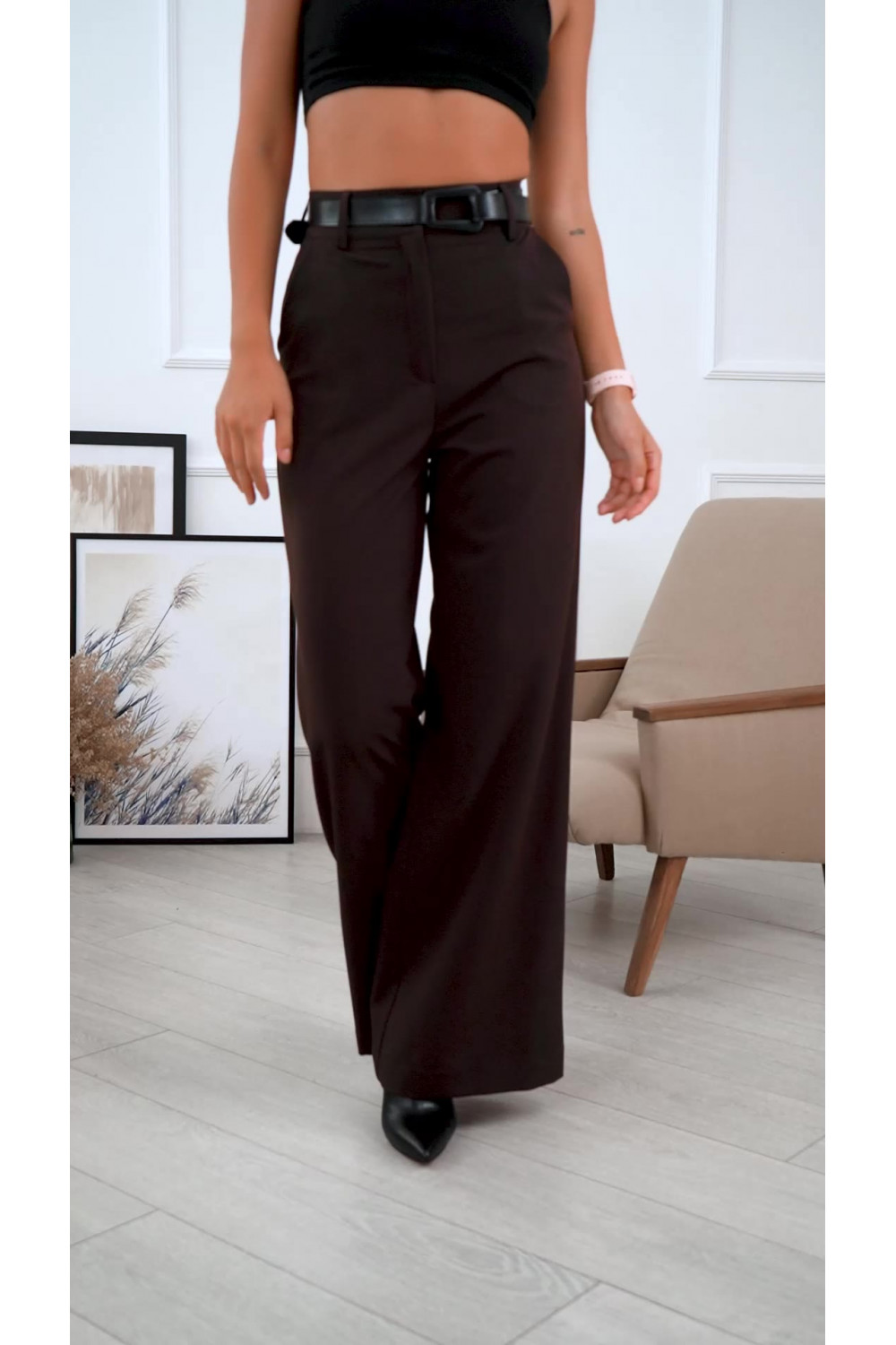 Брюки 6106 Шоколад