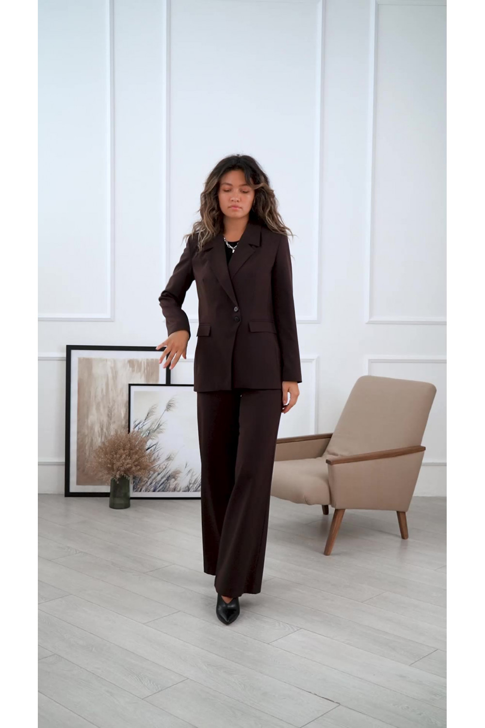 Жакет 6107 Шоколад