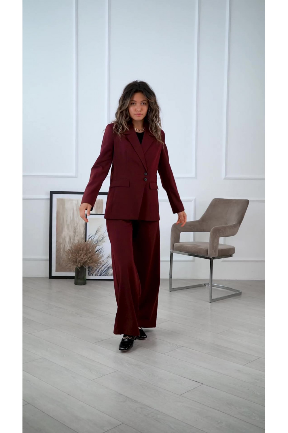 Жакет 6107 Сангрия