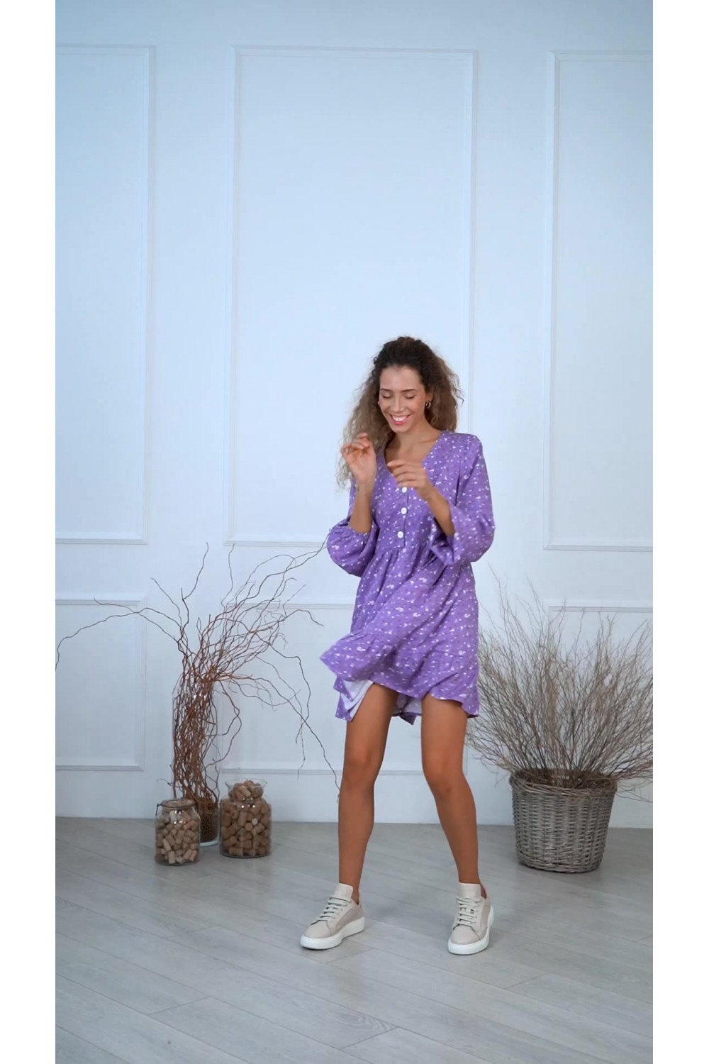 Платье 6119 Лаванда