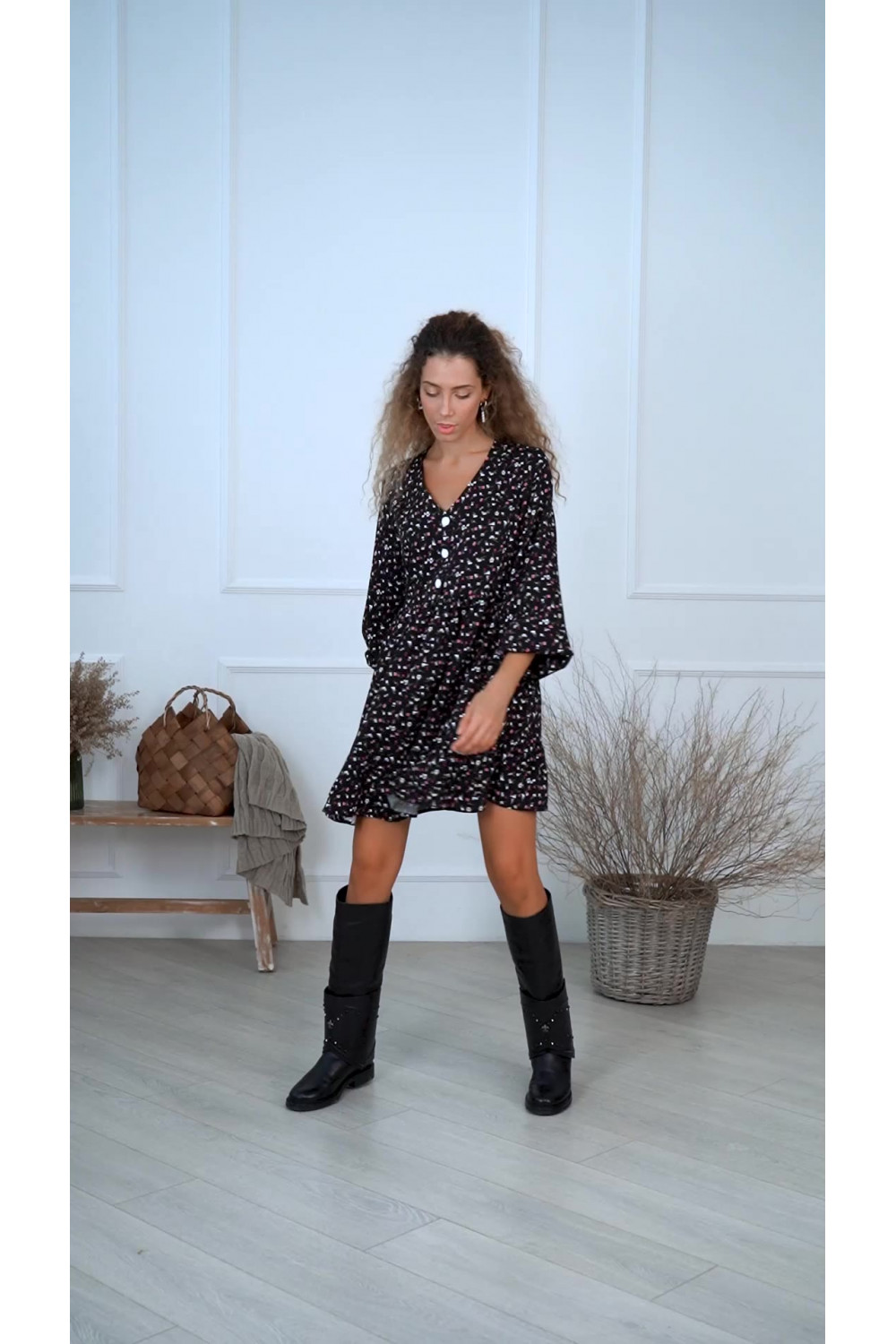 Платье 6119 Черный