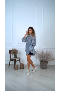 Платье 6122 Синий