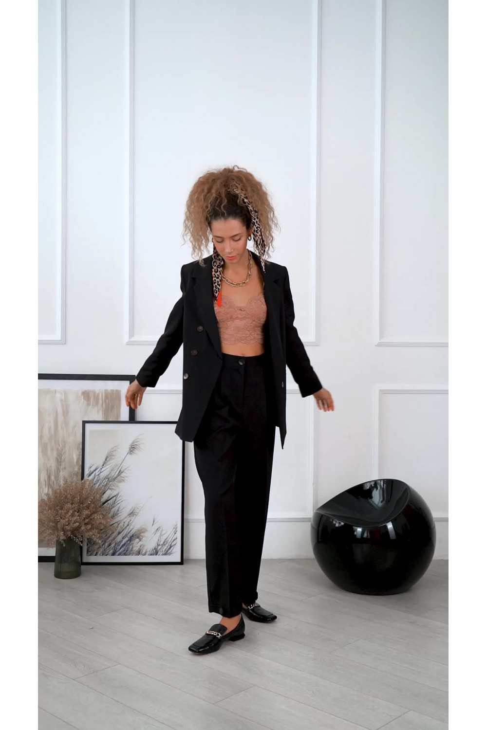 Жакет 6124 Черный