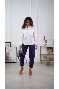 Блуза 6102 Молочный