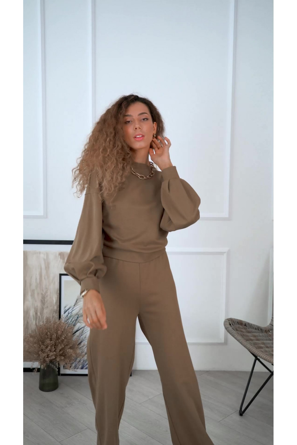 Спортивный костюм 6127 Оливковый