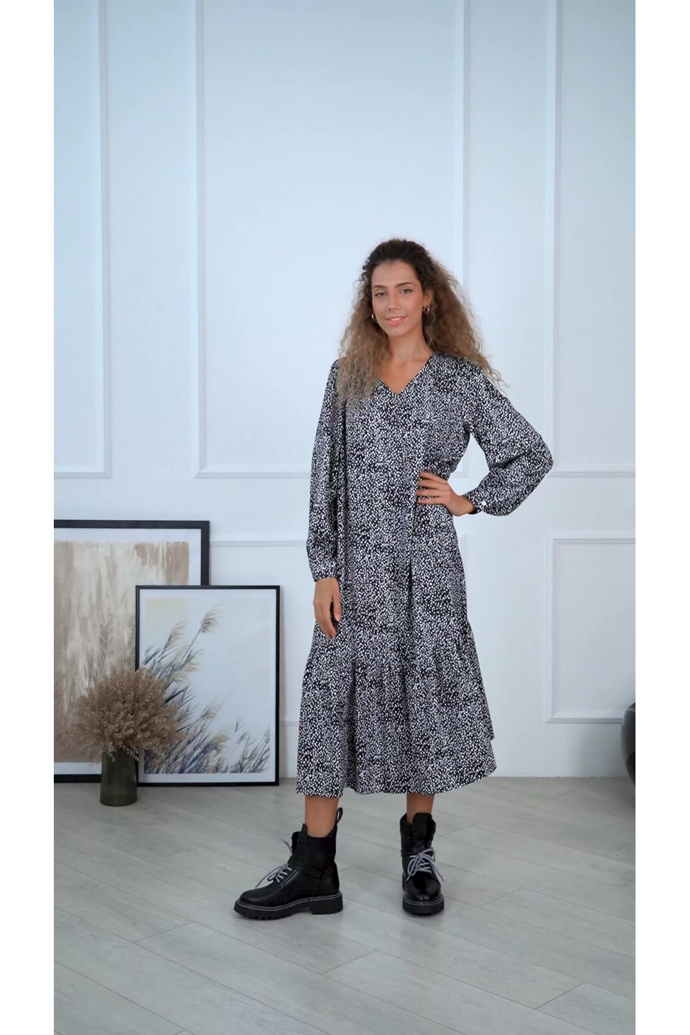 Платье 6128 Черный